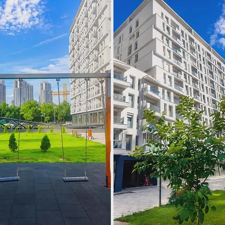 Solu Apartments With 2 Private Parking ,Fast Wi -Fi, New Building * Szkopje