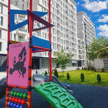 Solu Elegant Apartments Free Parking ,Fast Wi -Fi, New Building * Скопье